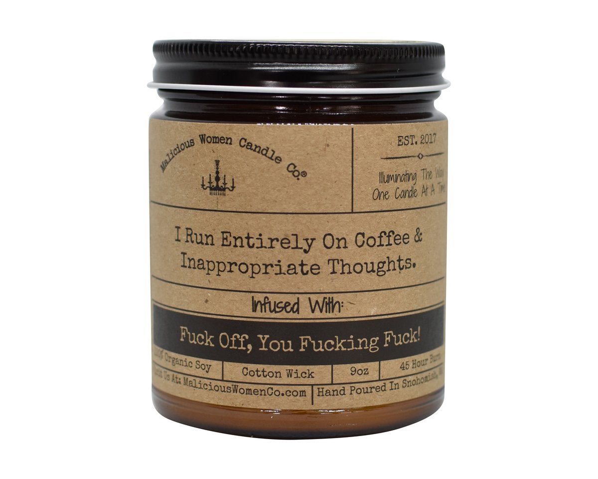 Malicious women shop candle